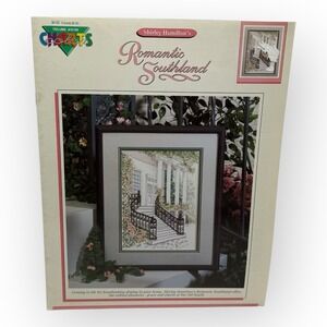 1990 Color Charts #10106 Romantic Southland Cross Stitch Leaflet